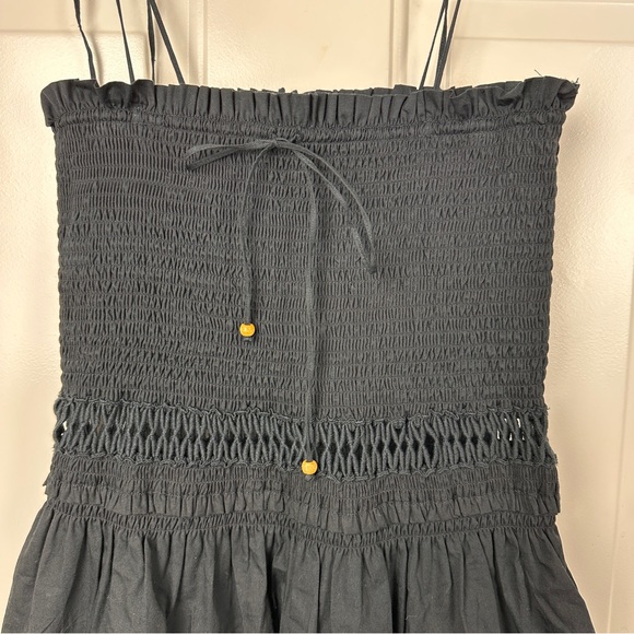 Free People Black tiered maxi dress Medium - Picture 5 of 10